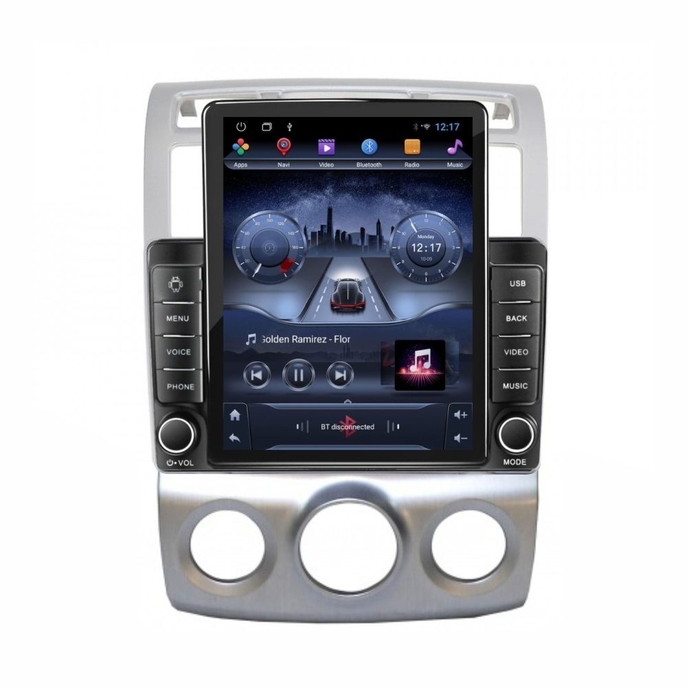 Navigatie dedicata cu Android KIA Sportage 2004 - 2010 fabricata in Coreea, clima manuala, 2GB RAM, Radio GPS Dual Zone, Touchscreen IPS 9.7" HD tip Tesla, Internet Wi-Fi, Bluetooth, MirrorL