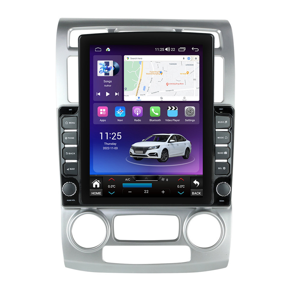 Navigatie dedicata cu Android KIA Sportage 2004 - 2010 fabricata in Coreea, clima automata, 4GB RAM, Radio GPS Dual Zone, Touchscreen IPS 9.7" HD tip Tesla, Internet Wi-Fi si slot SIM 4G, Bl