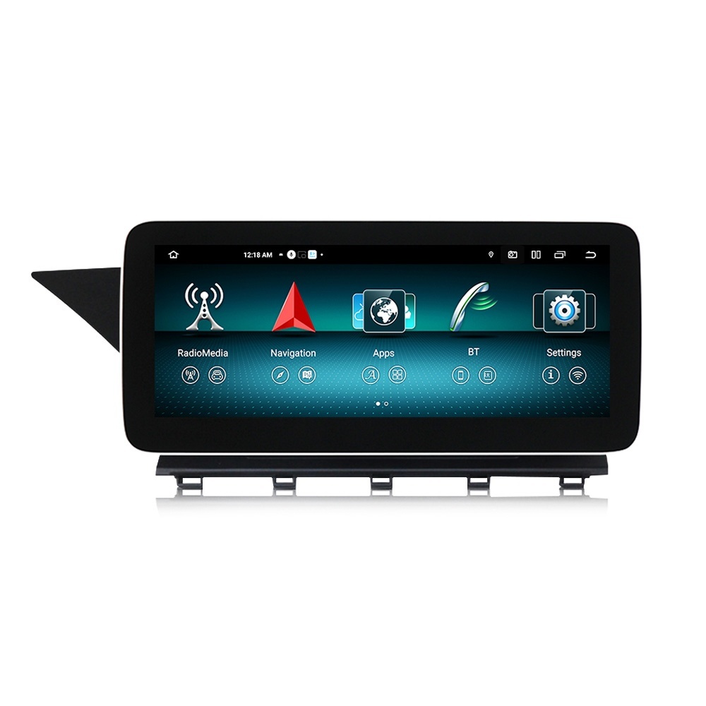 Navigatie dedicata cu Android Mercedes GLK X204 2008 - 2012 cu navigatie NTG 4, 6GB RAM, Radio GPS Dual Zone, Display QLED 12.3" Touchscreen, Internet Wi-Fi si slot SIM 4G, Bluetooth, Mirror