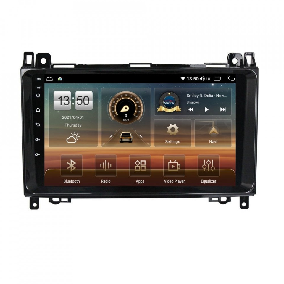 Navigatie dedicata cu Android Mercedes Viano 2007 - 2014, 8GB RAM, Radio GPS Dual Zone, Display HD QLED 9" Touchscreen, Internet Wi-Fi si slot SIM 4G, Bluetooth, MirrorLink, USB