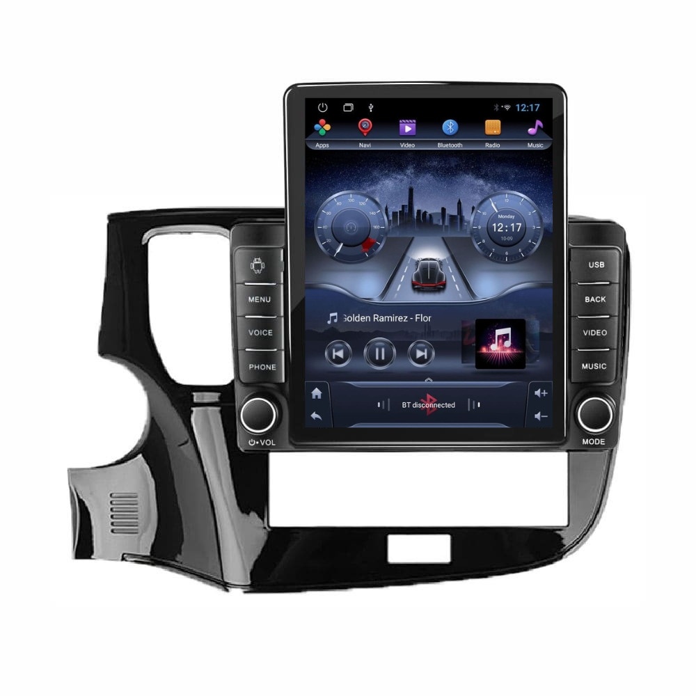 Navigatie dedicata cu Android Mitsubishi Outlander III 2019 - 2021, 2GB RAM, Radio GPS Dual Zone, Touchscreen IPS 9.7" HD tip Tesla, Internet Wi-Fi, Bluetooth, MirrorLink, USB