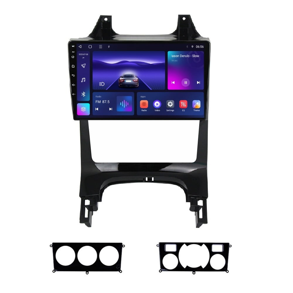 Navigatie dedicata cu Android Peugeot 3008 2009 - 2016, 3GB RAM, Radio GPS Dual Zone, Display HD QLED 9" Touchscreen, Internet Wi-Fi si slot SIM 4G, Bluetooth, MirrorLink, USB