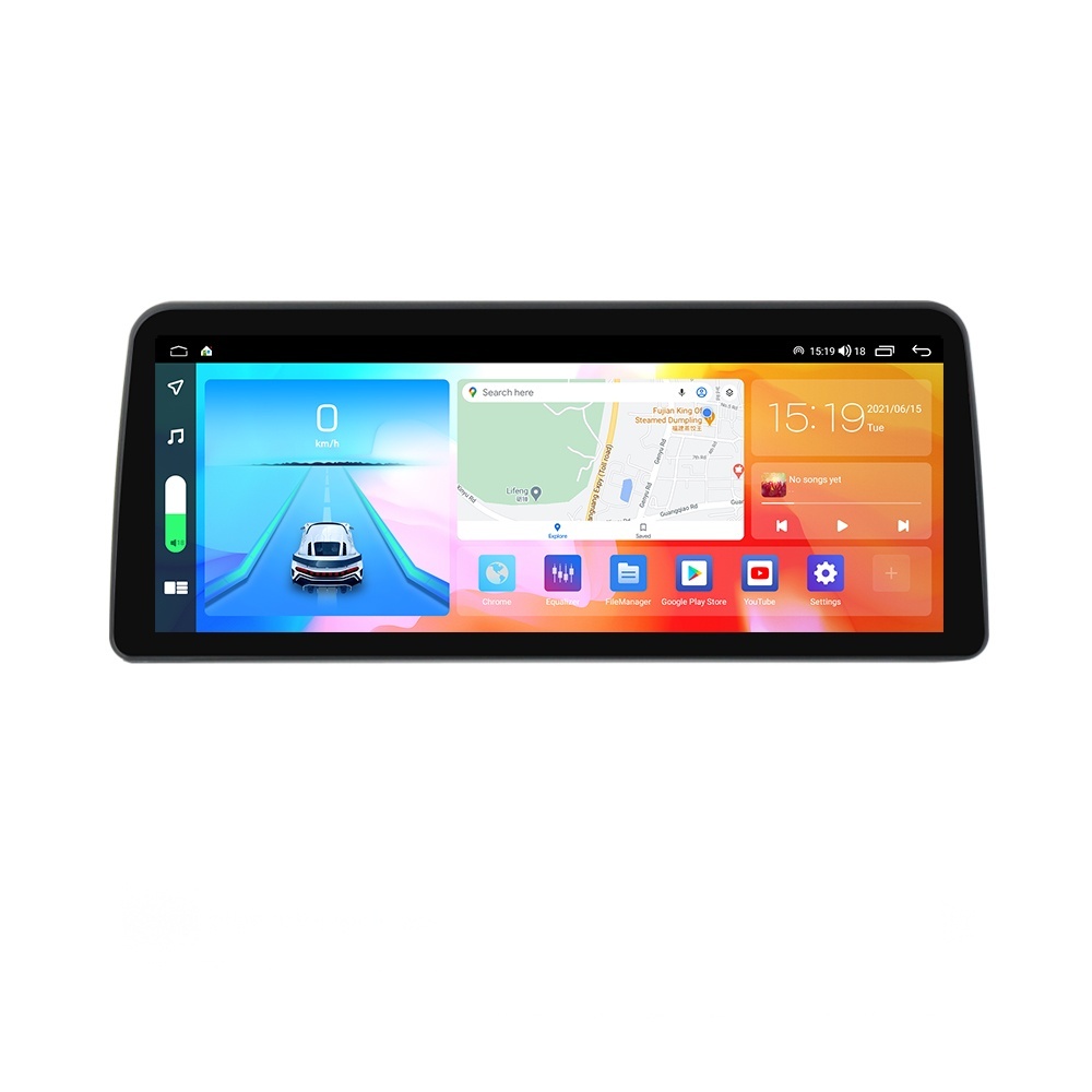 Navigatie dedicata cu Android Peugeot 508 I 2010 - 2018, 8GB RAM, Radio GPS Dual Zone, Display QLED 12.3" Touchscreen, Internet Wi-Fi si slot SIM 4G, Bluetooth, MirrorLink, USB