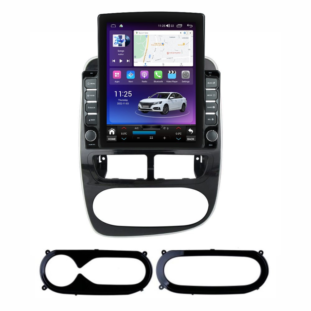 Navigatie dedicata cu Android Renault Zoe 2012 - 2019, 8GB RAM, Radio GPS Dual Zone, Touchscreen IPS 9.7" HD tip Tesla, Internet Wi-Fi si slot SIM 4G, Bluetooth, MirrorLink, USB