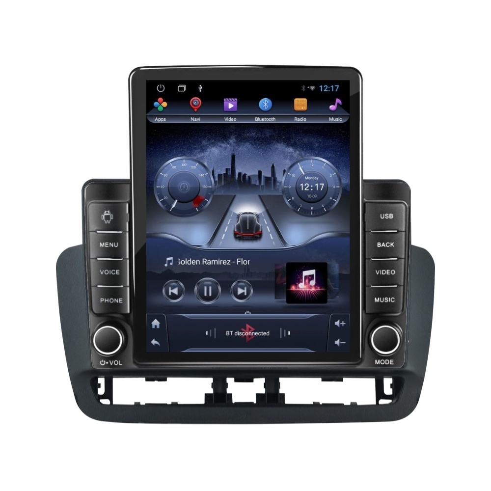 Navigatie dedicata cu Android Seat Ibiza IV 2014 - 2017, 2GB RAM, Radio GPS Dual Zone, Touchscreen IPS 9.7" HD tip Tesla, Internet Wi-Fi, Bluetooth, MirrorLink, USB