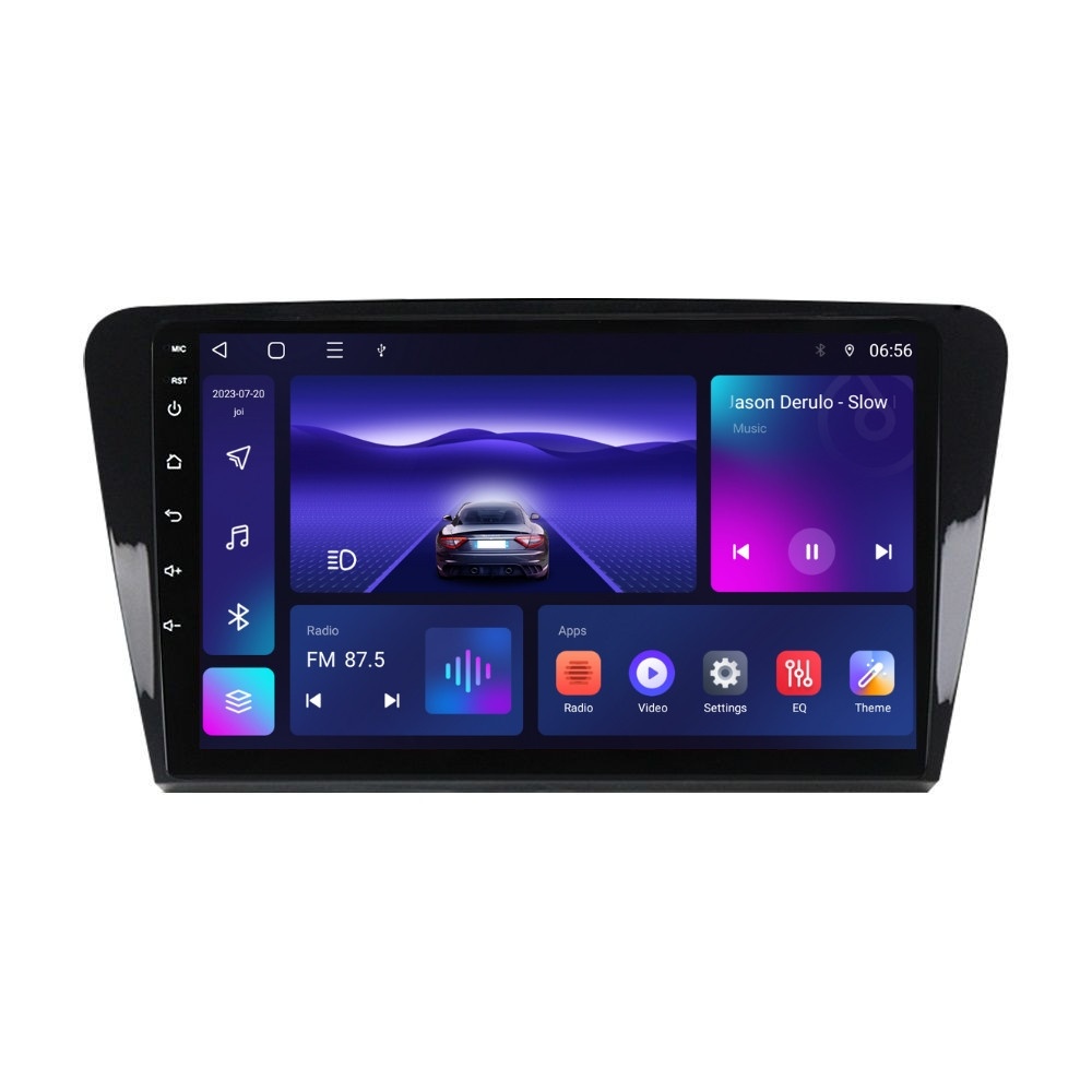 Navigatie dedicata cu Android Skoda Octavia III 2013 - 2020, 4GB RAM, Radio GPS Dual Zone, Display HD IPS 10" Touchscreen, Internet Wi-Fi, Bluetooth, MirrorLink, USB