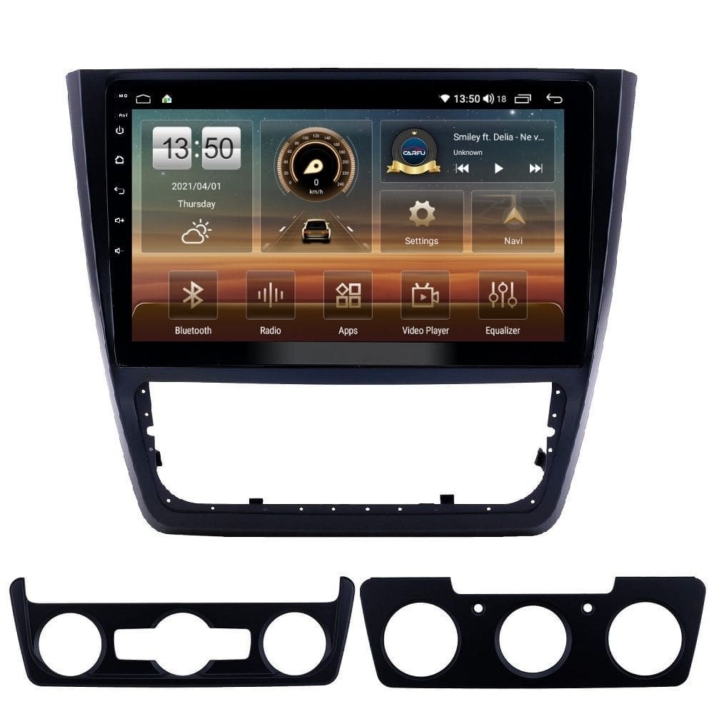 Navigatie dedicata cu Android Skoda Yeti 2009 - 2018, 4GB RAM, Radio GPS Dual Zone, Display HD QLED 10" Touchscreen, Internet Wi-Fi si slot SIM 4G, Bluetooth, MirrorLink, USB
