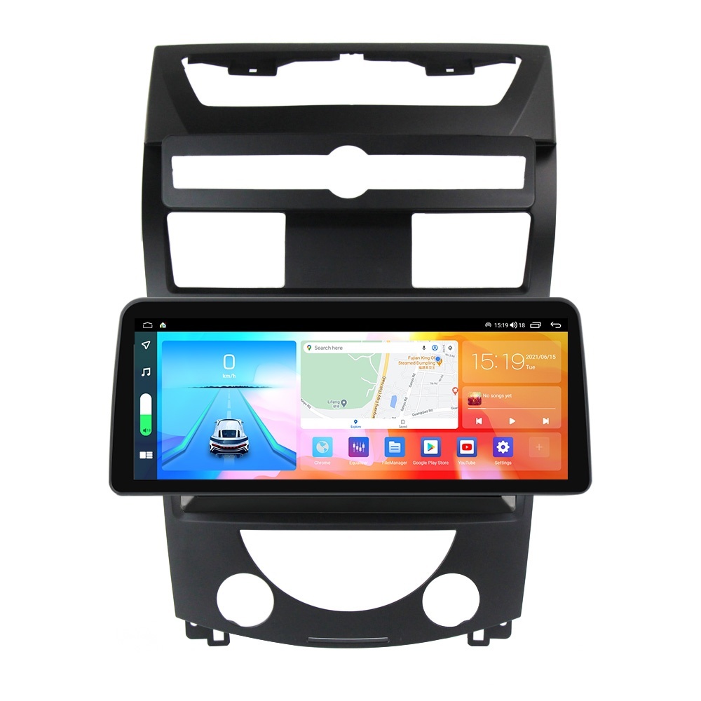 Navigatie dedicata cu Android Ssangyong Rexton 2006 - 2012, 4GB RAM, Radio GPS Dual Zone, Display QLED 12.3" Touchscreen, Internet Wi-Fi si slot SIM 4G, Bluetooth, MirrorLink, USB