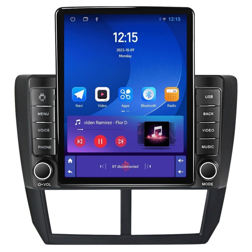 Navigatie dedicata cu Android Subaru Forester 2008 - 2013, 1GB RAM, Radio GPS Dual Zone, Touchscreen IPS 9.7" HD tip Tesla, Internet Wi-Fi, Bluetooth, MirrorLink, USB