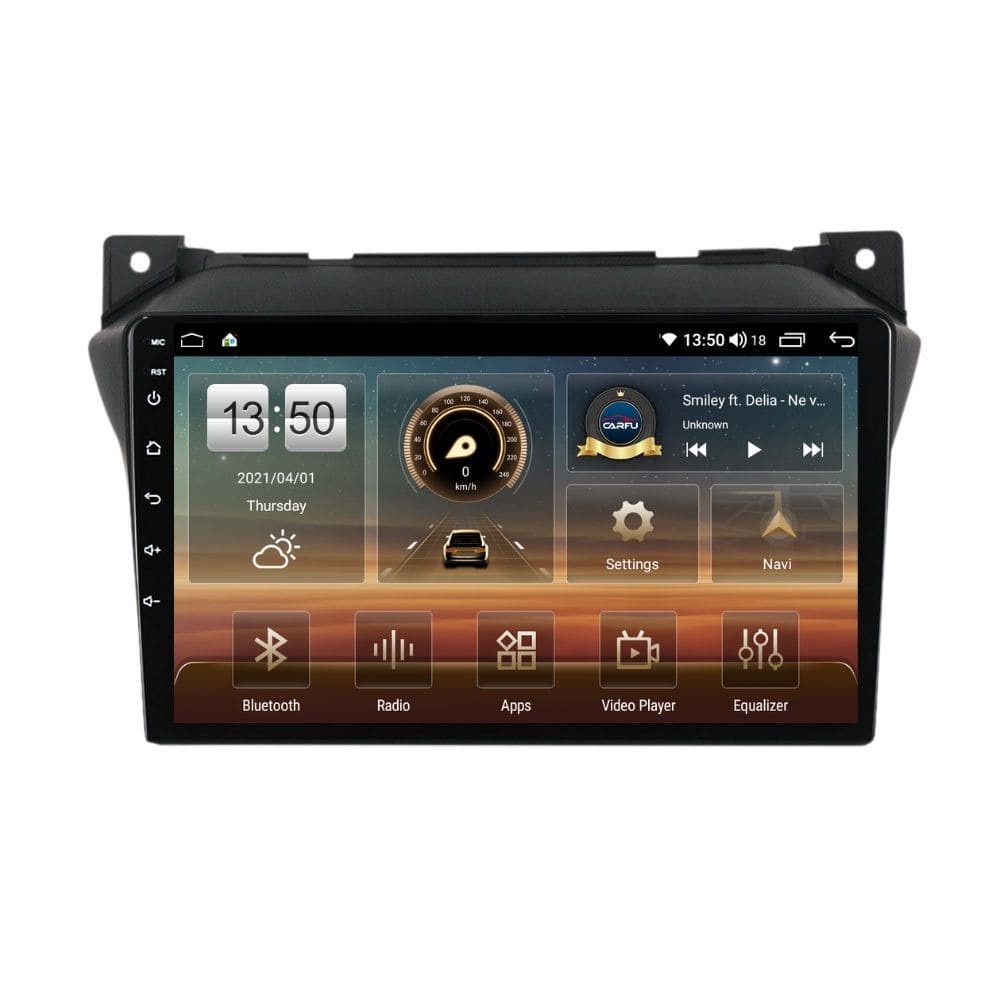 Navigatie dedicata cu Android Suzuki Alto VII 2009 - 2016, 4GB RAM, Radio GPS Dual Zone, Display HD QLED 9" Touchscreen, Internet Wi-Fi si slot SIM 4G, Bluetooth, MirrorLink, USB