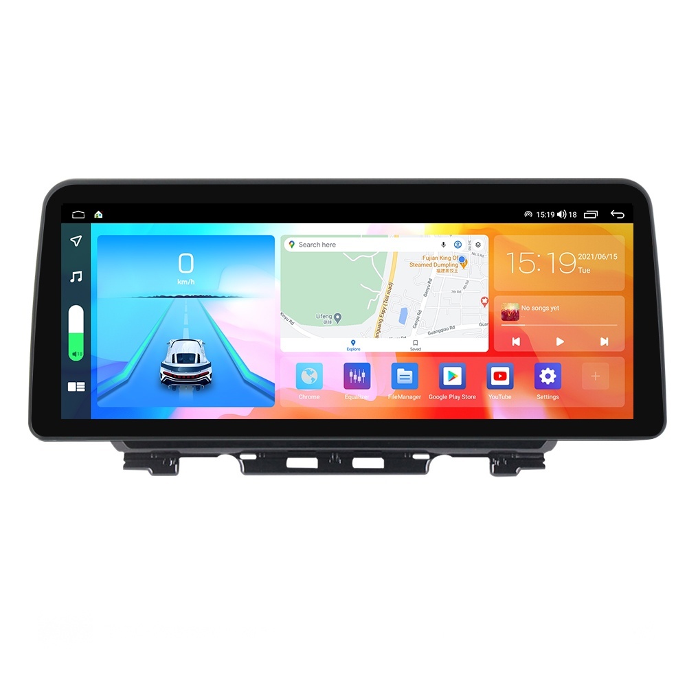 Navigatie dedicata cu Android Suzuki Jimny dupa 2018, 8GB RAM, Radio GPS Dual Zone, Display QLED 12.3" Touchscreen, Internet Wi-Fi si slot SIM 4G, Bluetooth, MirrorLink, USB