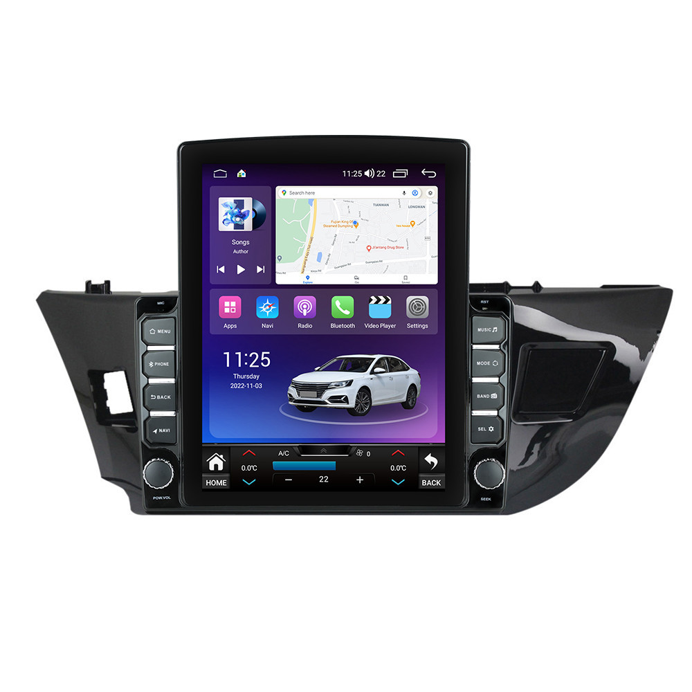 Navigatie dedicata cu Android Toyota Corolla 2013 - 2017, 8GB RAM, Radio GPS Dual Zone, Touchscreen IPS 9.7" HD tip Tesla, Internet Wi-Fi si slot SIM 4G, Bluetooth, MirrorLink, USB