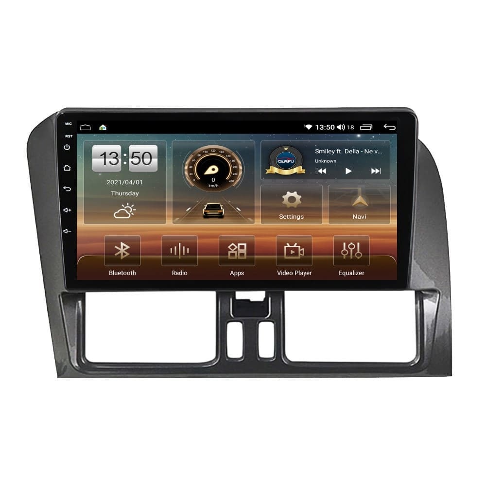 Navigatie dedicata cu Android Volvo XC60 I 2014 - 2017, 4GB RAM, Radio GPS Dual Zone, Display HD QLED 9" Touchscreen, Internet Wi-Fi si slot SIM 4G, Bluetooth, MirrorLink, USB