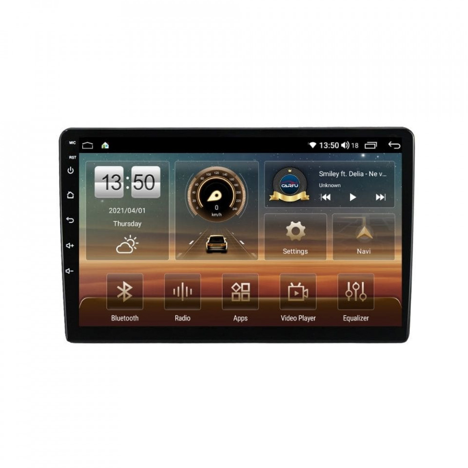 Navigatie dedicata cu Android VW Fox 2003 - 2016, 6GB RAM, Radio GPS Dual Zone, Display HD QLED 9" Touchscreen, Internet Wi-Fi si slot SIM 4G, Bluetooth, MirrorLink, USB