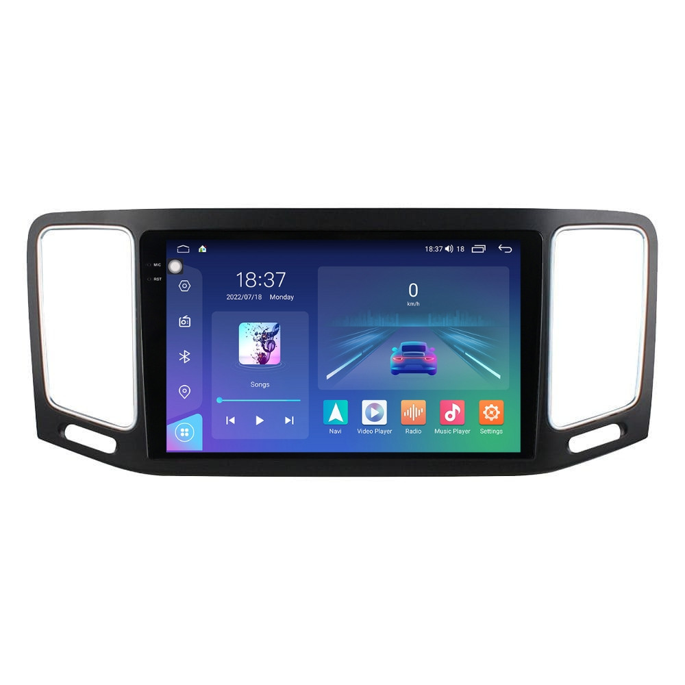 Navigatie dedicata cu Android VW Sharan dupa 2010, 8GB RAM, Radio GPS Dual Zone, Display 2K QLED 9.5'' Touchscreen, Internet Wi-Fi si slot SIM 4G, Bluetooth, MirrorLink, USB