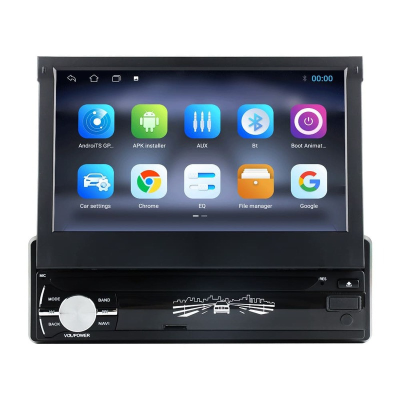 Navigatie 1DIN cu Android Daewoo Lanos 1997 - 2016, 2GB RAM, Radio GPS Dual Zone, Display HD 7" Touchscreen, Internet Wi-Fi, Bluetooth, MirrorLink, USB