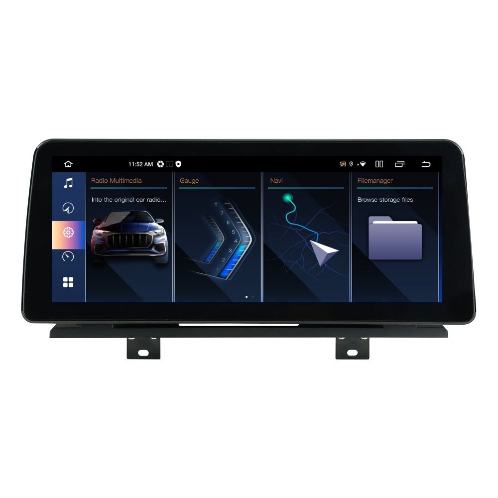 Navigatie dedicata cu Android BMW X3 (G01) 2017 - 2021 cu navigatie NBT EVO, 6GB RAM, Radio GPS Dual Zone, Display QLED 12.3" Touchscreen, Internet Wi-Fi si slot SIM 4G, Bluetooth, MirrorLink, USB