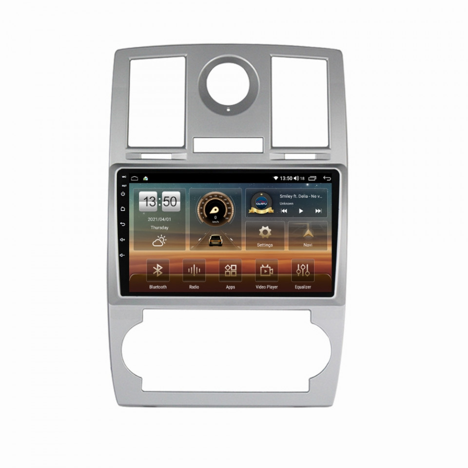 Navigatie dedicata cu Android Chrysler 300C 2004 - 2010, 8GB RAM, Radio GPS Dual Zone, Display HD QLED 9" Touchscreen, Internet Wi-Fi si slot SIM 4G, Bluetooth, MirrorLink, USB