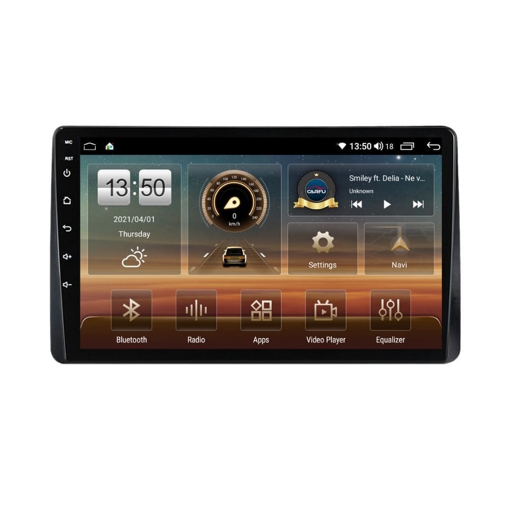 Navigatie dedicata cu Android Dacia Duster II 2018 - 2022, 4GB RAM, Radio GPS Dual Zone, Display HD QLED 10" Touchscreen, Internet Wi-Fi si slot SIM 4G, Bluetooth, MirrorLink, USB