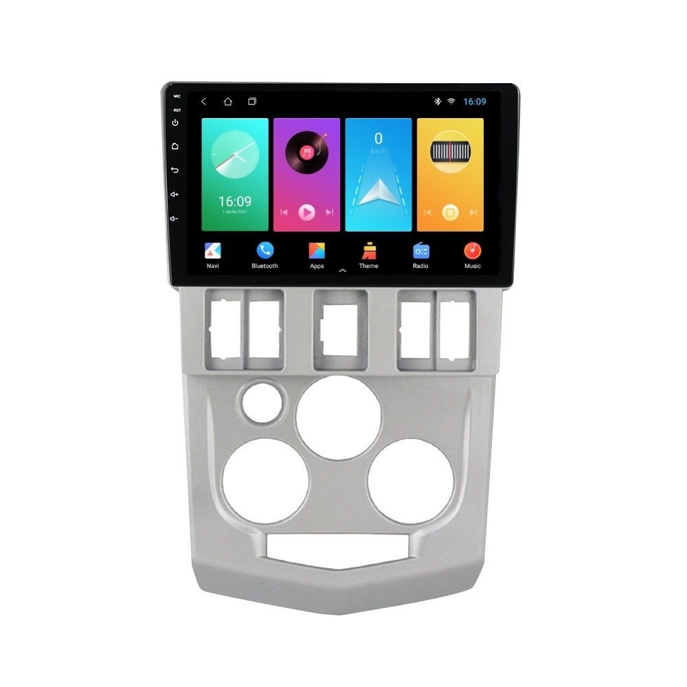 Navigatie dedicata cu Android Dacia Logan I 2004 - 2008, 1GB RAM, Radio GPS Dual Zone, Display HD IPS 9" Touchscreen, Internet Wi-Fi, Bluetooth, MirrorLink, USB
