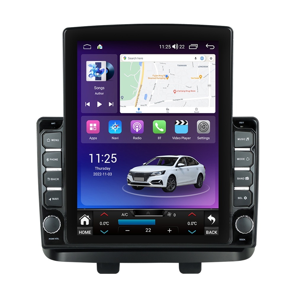 Navigatie dedicata cu Android Fiat Doblo 2000 - 2009, 4GB RAM, Radio GPS Dual Zone, Touchscreen IPS 9.7" HD tip Tesla, Internet Wi-Fi si slot SIM 4G, Bluetooth, MirrorLink, USB