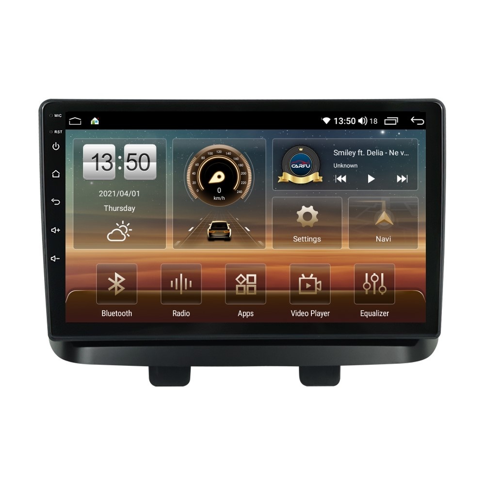 Navigatie dedicata cu Android Fiat Doblo 2000 - 2009, 8GB RAM, Radio GPS Dual Zone, Display HD QLED 10" Touchscreen, Internet Wi-Fi si slot SIM 4G, Bluetooth, MirrorLink, USB