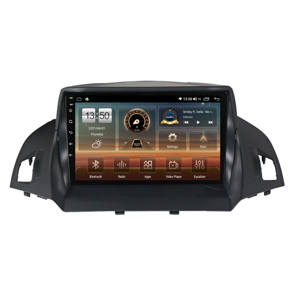 Navigatie dedicata cu Android Ford C-Max II / Grand C-Max 2010 - 2019, 4GB RAM, Radio GPS Dual Zone, Display HD QLED 9" Touchscreen, Internet Wi-Fi si slot SIM 4G, Bluetooth, MirrorLink, USB