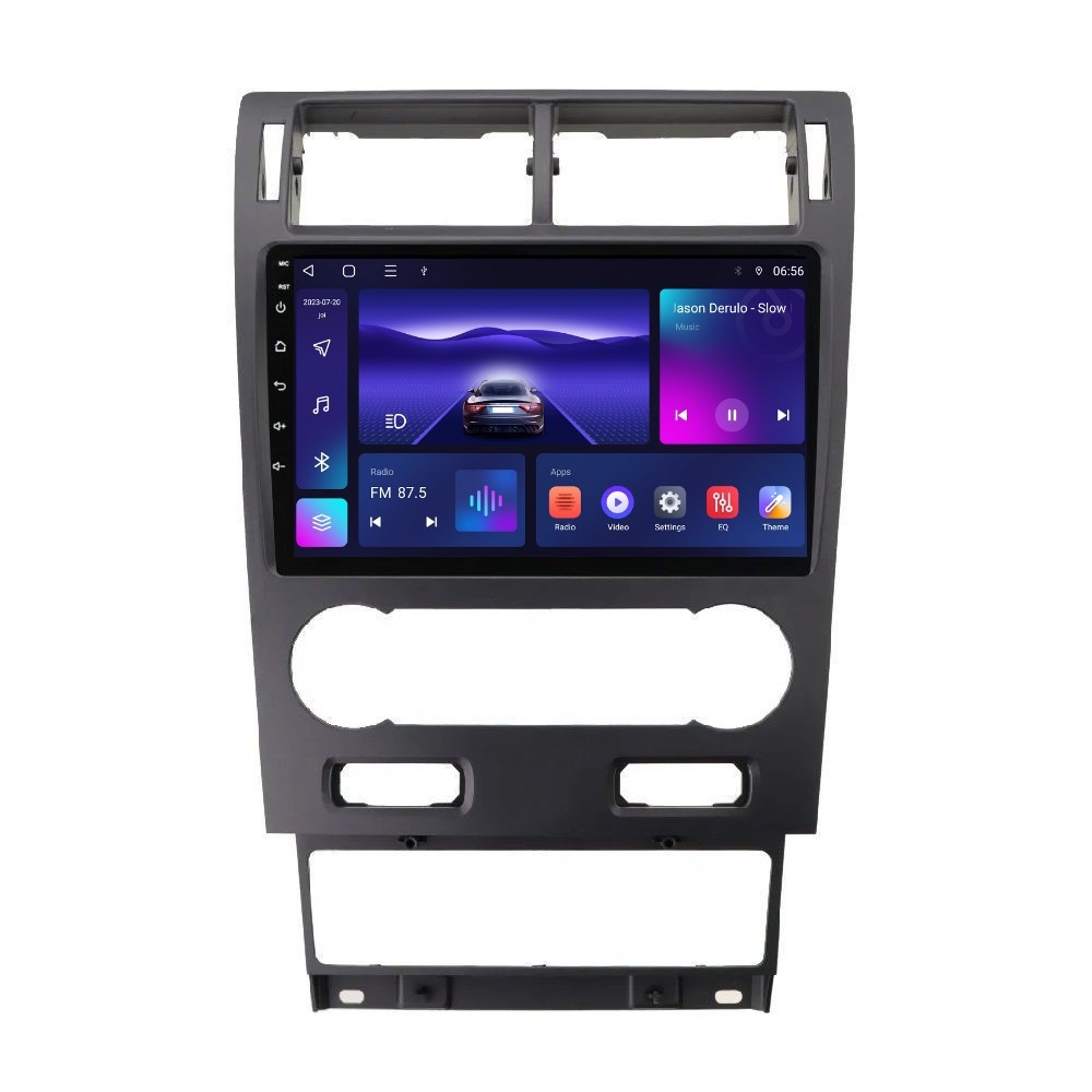 Navigatie dedicata cu Android Ford Mondeo III 2000 - 2007, clima automata, 4GB RAM, Radio GPS Dual Zone, Display HD IPS 9" Touchscreen, Internet Wi-Fi, Bluetooth, MirrorLink, USB