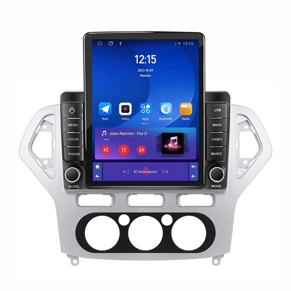 Navigatie dedicata cu Android Ford Mondeo IV 2007 - 2011, clima manuala, 1GB RAM, Radio GPS Dual Zone, Touchscreen IPS 9.7" HD tip Tesla, Internet Wi-Fi, Bluetooth, MirrorLink, USB