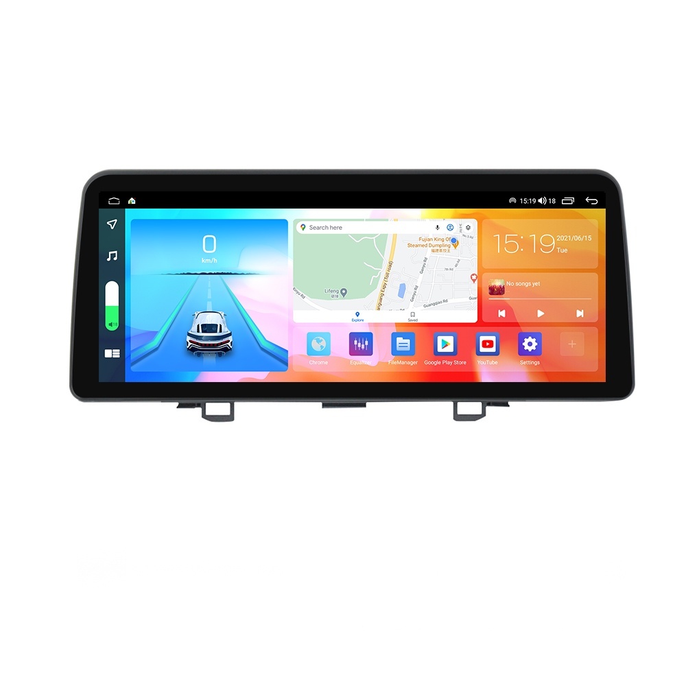 Navigatie dedicata cu Android Honda CR-V III 2006 - 2012, 8GB RAM, Radio GPS Dual Zone, Display QLED 12.3" Touchscreen, Internet Wi-Fi si slot SIM 4G, Bluetooth, MirrorLink, USB