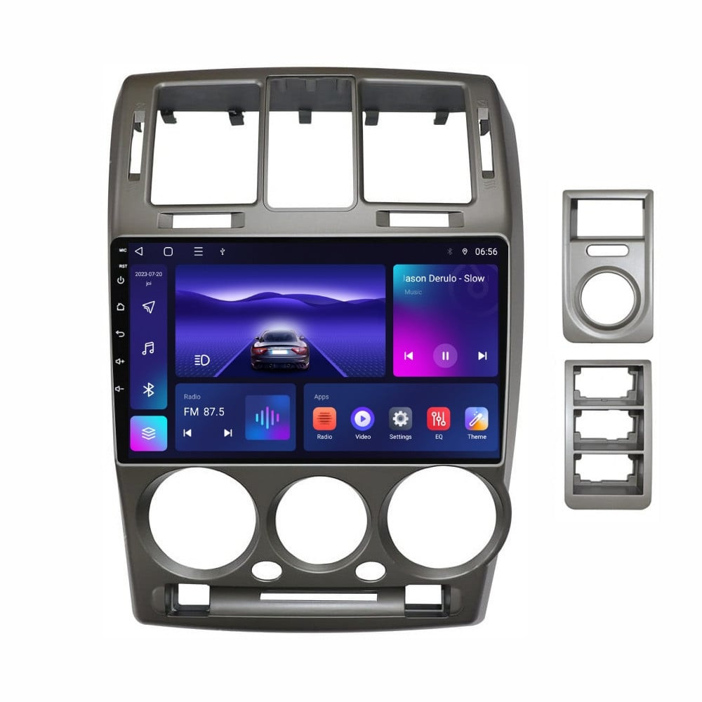 Navigatie dedicata cu Android Hyundai Getz 2001 - 2011, 3GB RAM, Radio GPS Dual Zone, Display HD QLED 9" Touchscreen, Internet Wi-Fi si slot SIM 4G, Bluetooth, MirrorLink, USB