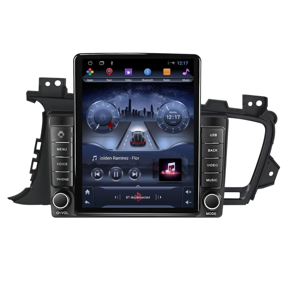 Navigatie dedicata cu Android Kia Optima I 2010 - 2015, 2GB RAM, Radio GPS Dual Zone, Touchscreen IPS 9.7" HD tip Tesla, Internet Wi-Fi, Bluetooth, MirrorLink, USB