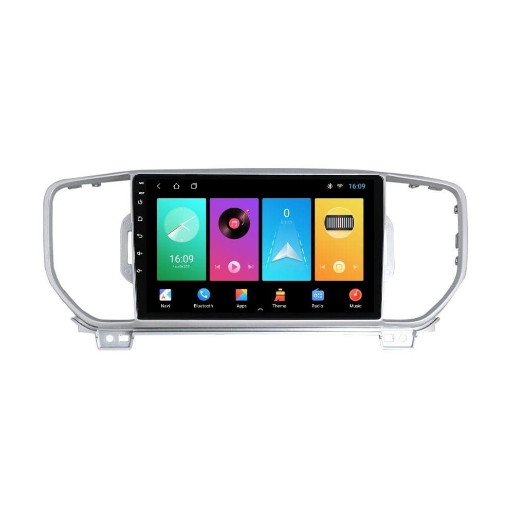 Navigatie dedicata cu Android KIA Sportage 2016 - 2018, 2GB RAM, Radio GPS Dual Zone, Display HD IPS 9" Touchscreen, Internet Wi-Fi, Bluetooth, MirrorLink, USB