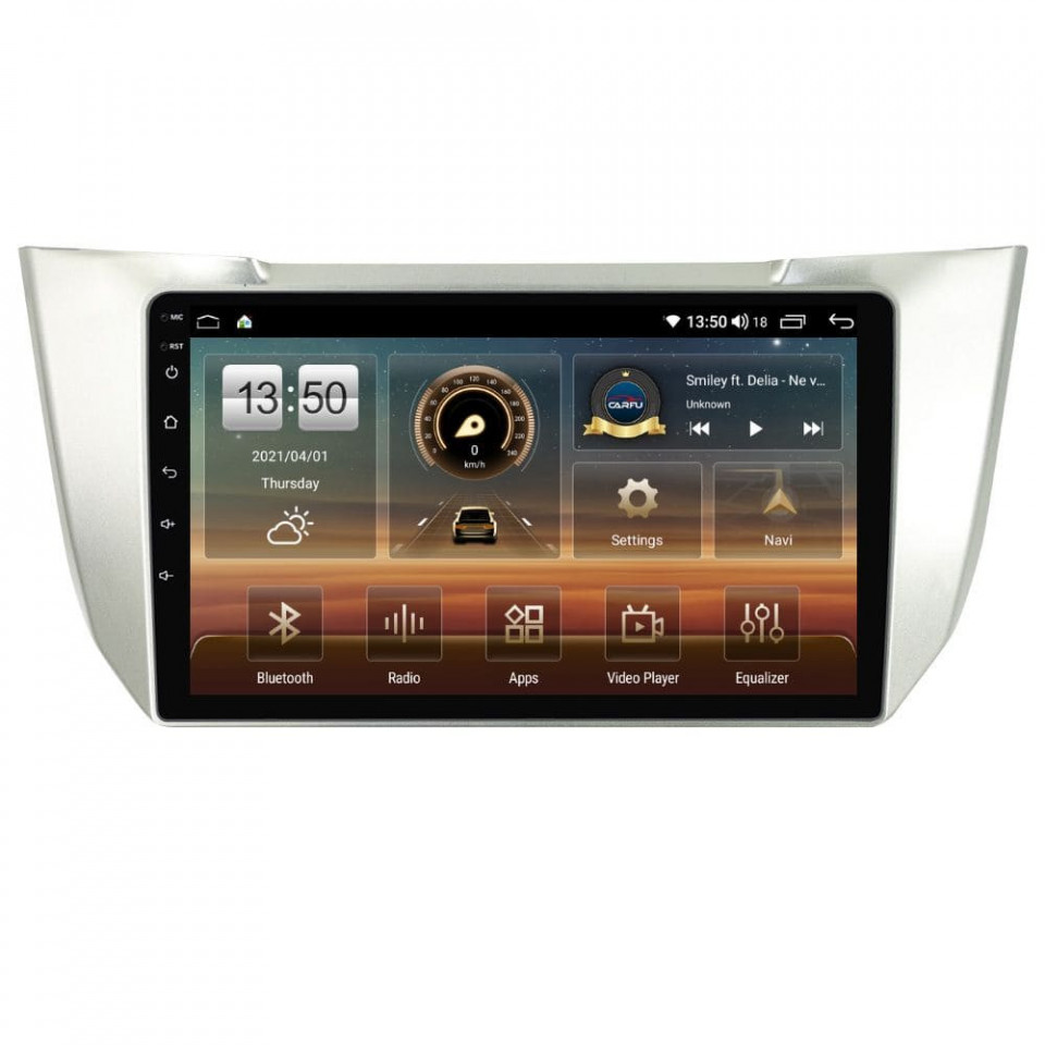 Navigatie dedicata cu Android Lexus RX 2003 - 2009, 6GB RAM, Radio GPS Dual Zone, Display HD QLED 9" Touchscreen, Internet Wi-Fi si slot SIM 4G, Bluetooth, MirrorLink, USB