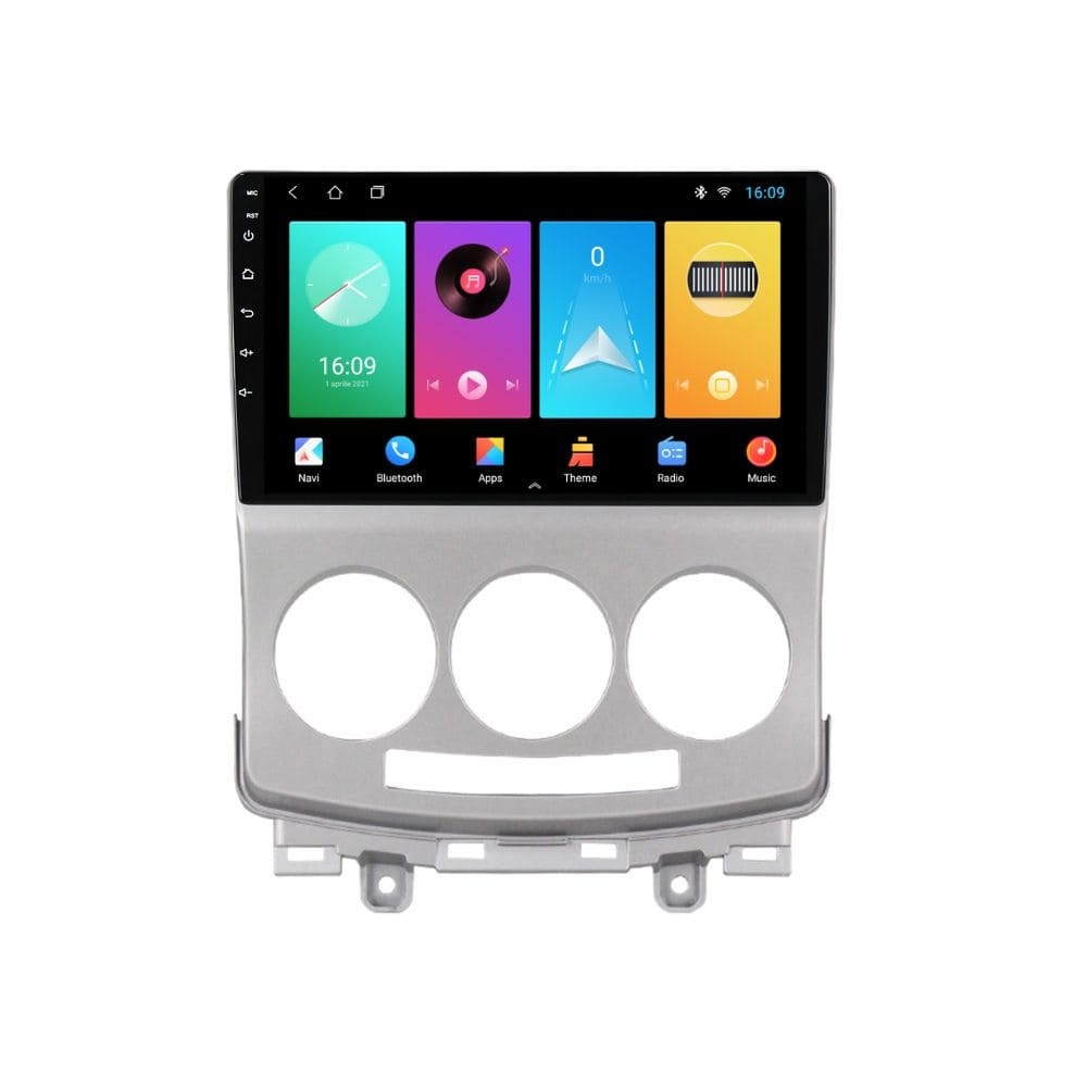 Navigatie dedicata cu Android Mazda 5 2005 - 2010, 1GB RAM, Radio GPS Dual Zone, Display HD IPS 9" Touchscreen, Internet Wi-Fi, Bluetooth, MirrorLink, USB