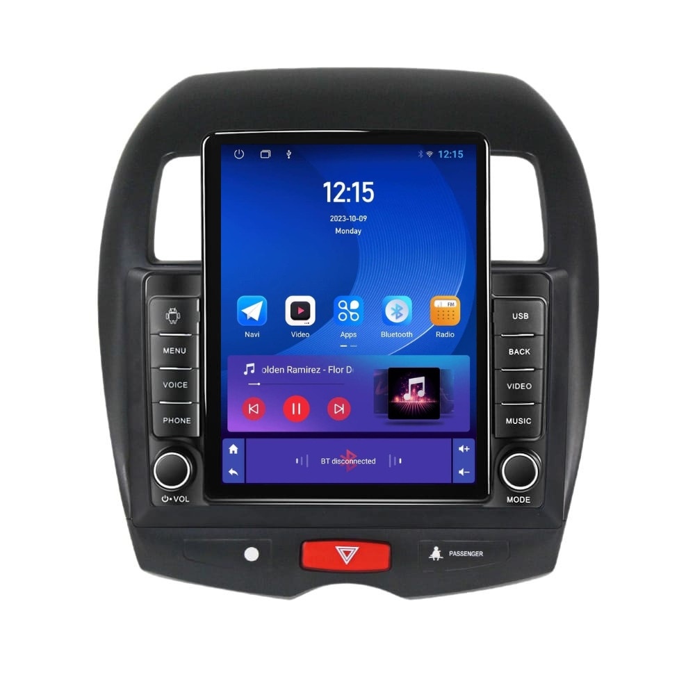 Navigatie dedicata cu Android Mitsubishi ASX 2010 - 2016, 1GB RAM, Radio GPS Dual Zone, Touchscreen IPS 9.7" HD tip Tesla, Internet Wi-Fi, Bluetooth, MirrorLink, USB