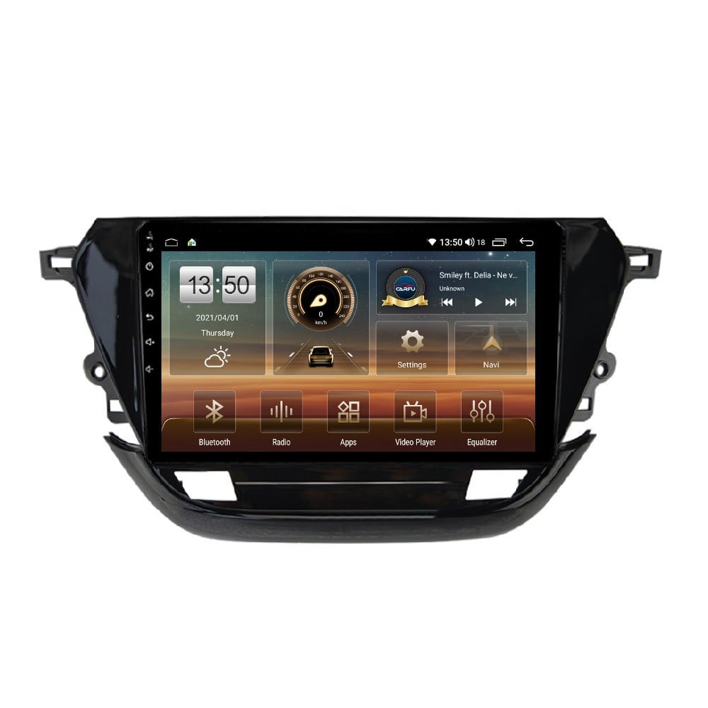 Navigatie dedicata cu Android Opel Corsa F dupa 2019, 6GB RAM, Radio GPS Dual Zone, Display HD QLED 9" Touchscreen, Internet Wi-Fi si slot SIM 4G, Bluetooth, MirrorLink, USB