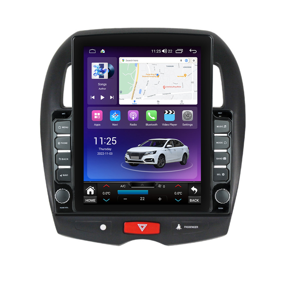 Navigatie dedicata cu Android Peugeot 4008 2012 - 2017, 4GB RAM, Radio GPS Dual Zone, Touchscreen IPS 9.7" HD tip Tesla, Internet Wi-Fi si slot SIM 4G, Bluetooth, MirrorLink, USB