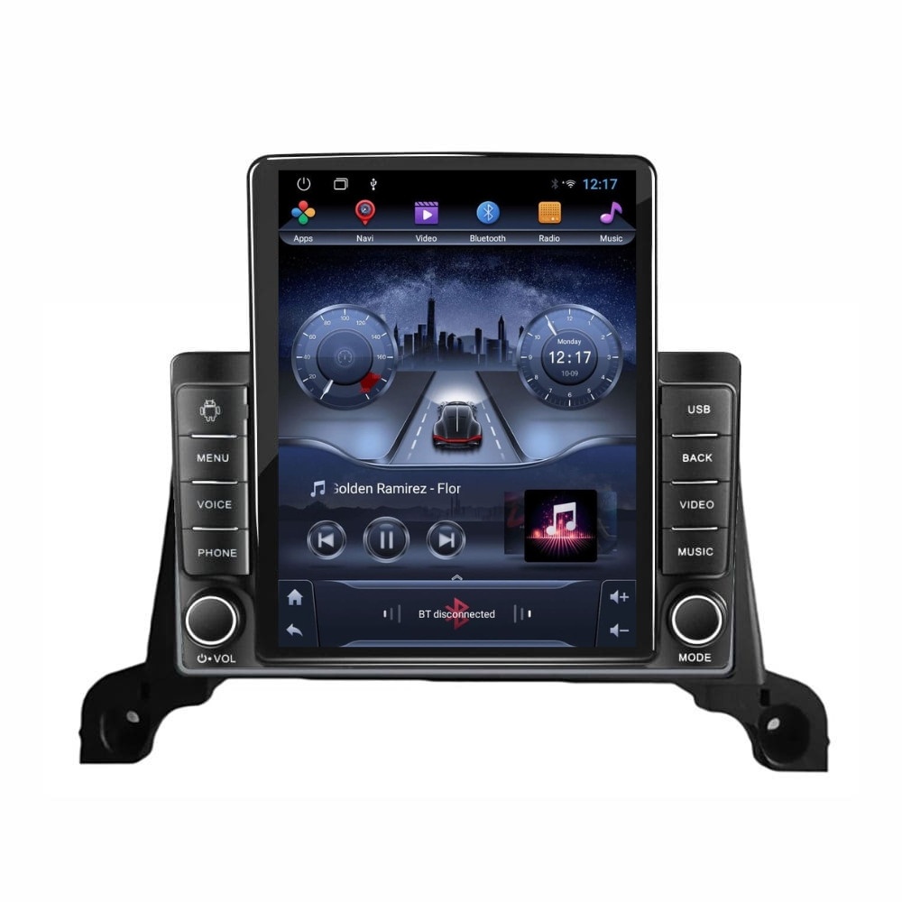 Navigatie dedicata cu Android Peugeot 5008 2017 - 2020, 2GB RAM, Radio GPS Dual Zone, Touchscreen IPS 9.7" HD tip Tesla, Internet Wi-Fi, Bluetooth, MirrorLink, USB