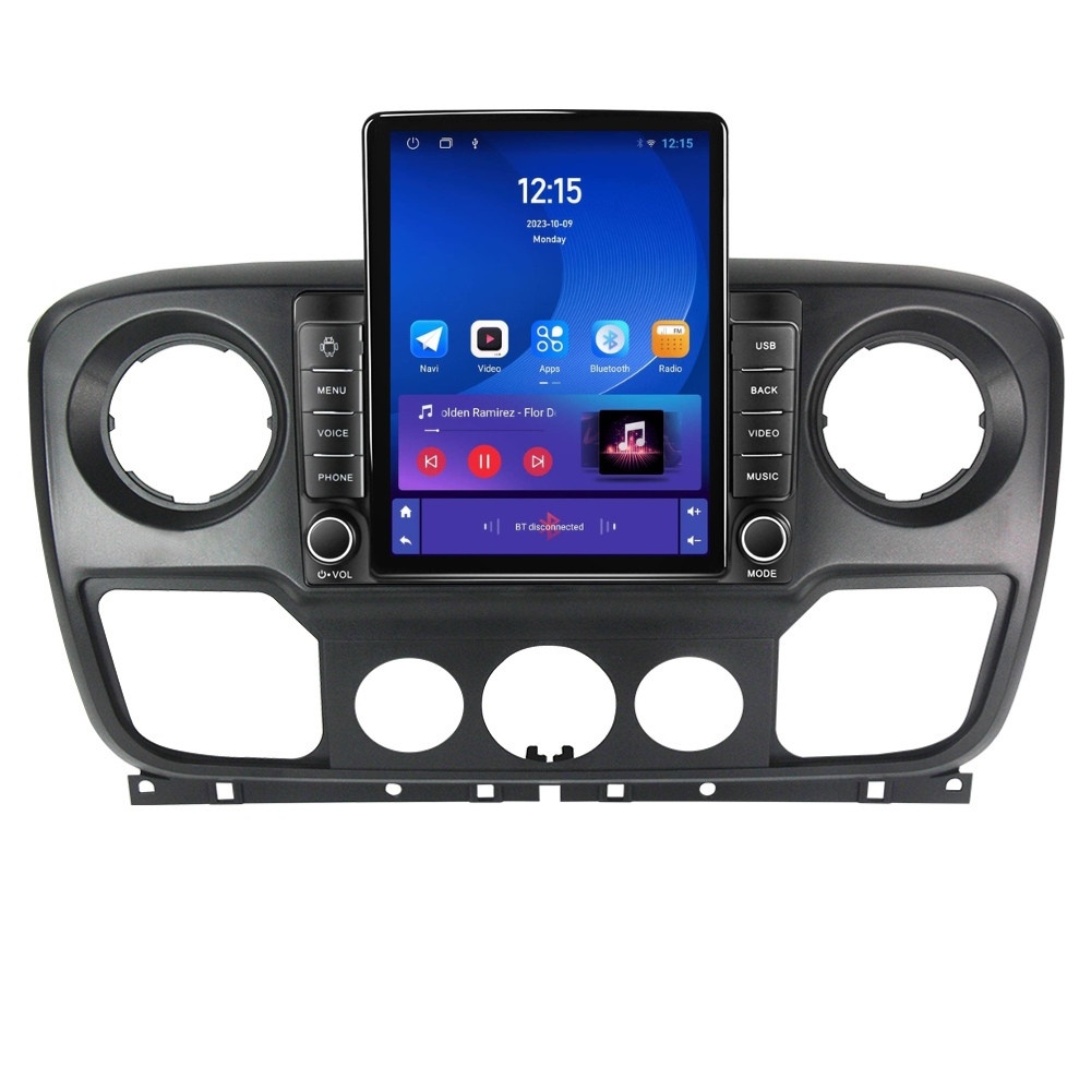 Navigatie dedicata cu Android Renault Master III 2010 - 2019, 1GB RAM, Radio GPS Dual Zone, Touchscreen IPS 9.7" HD tip Tesla, Internet Wi-Fi, Bluetooth, MirrorLink, USB