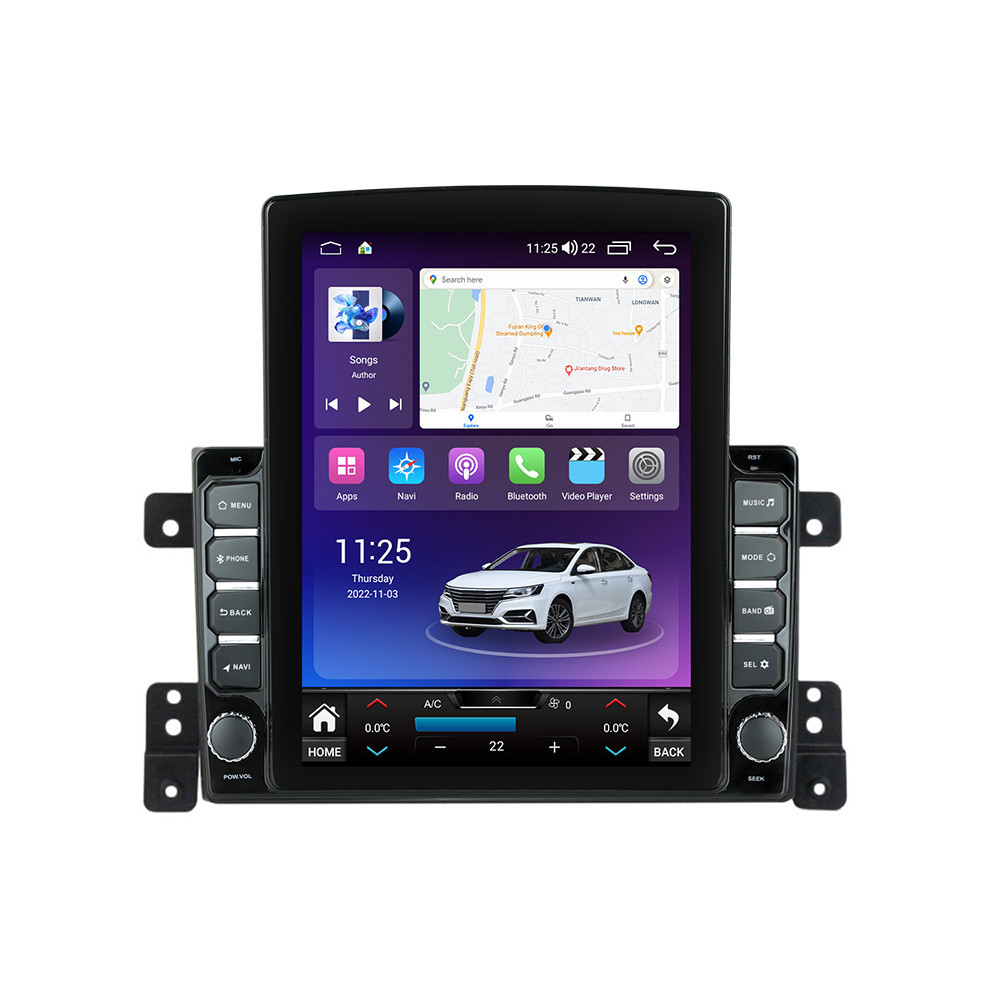 Navigatie dedicata cu Android Suzuki Grand Vitara 2005 - 2015, 8GB RAM, Radio GPS Dual Zone, Touchscreen IPS 9.7" HD tip Tesla, Internet Wi-Fi si slot SIM 4G, Bluetooth, MirrorLink, USB