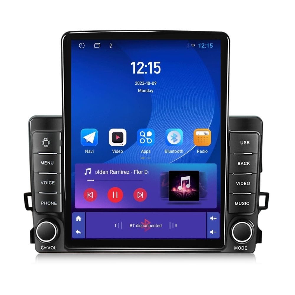 Navigatie dedicata cu Android Toyota Auris 2006 - 2012, 1GB RAM, Radio GPS Dual Zone, Touchscreen IPS 9.7" HD tip Tesla, Internet Wi-Fi, Bluetooth, MirrorLink, USB