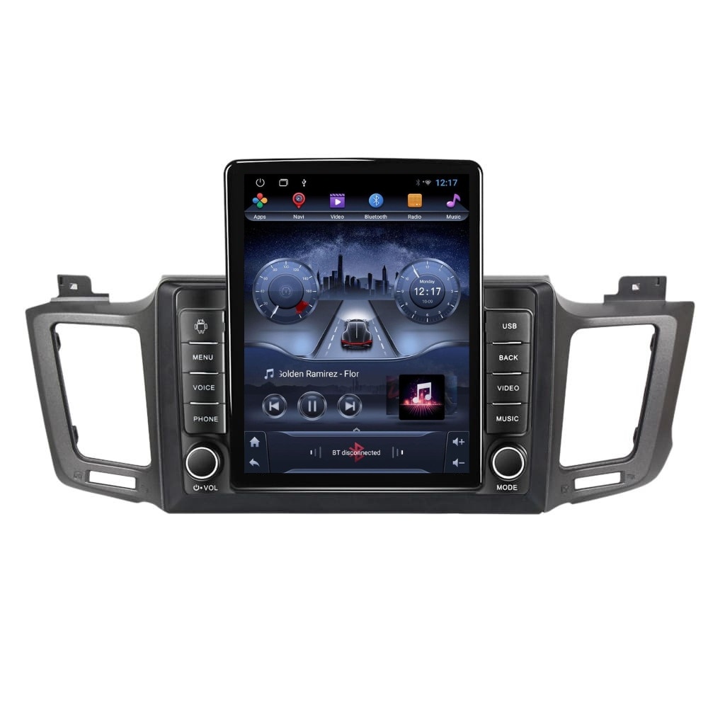 Navigatie dedicata cu Android Toyota Rav4 IV 2013 - 2018, 2GB RAM, Radio GPS Dual Zone, Touchscreen IPS 9.7" HD tip Tesla, Internet Wi-Fi, Bluetooth, MirrorLink, USB