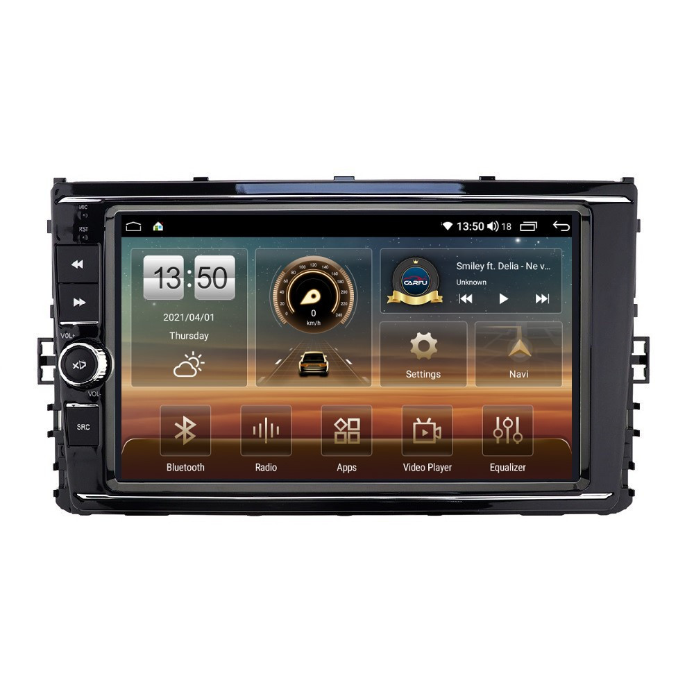 Navigatie dedicata cu Android VW Multivan T6 2020 - 2021, 6GB RAM, Radio GPS Dual Zone, Display HD QLED 9'' Touchscreen, Internet Wi-Fi si slot SIM 4G, Bluetooth, MirrorLink, USB