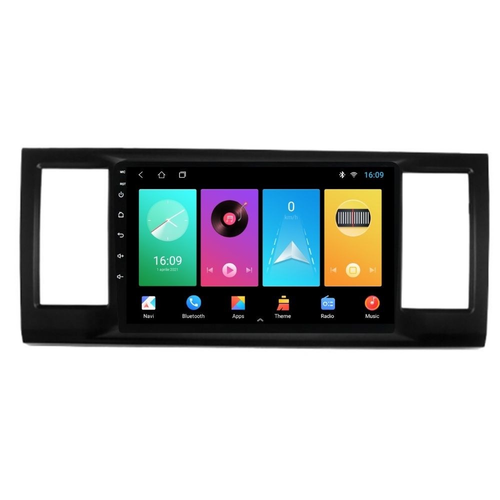 Navigatie dedicata cu Android VW Transporter / Caravelle / Multivan T6 2015 - 2020, 2GB RAM, Radio GPS Dual Zone, Display HD IPS 9" Touchscreen, Internet Wi-Fi, Bluetooth, MirrorLink, USB