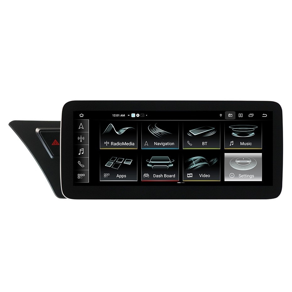 Navigatie dedicata cu Android Audi Q5 (8R) 2008 - 2017 fara navigatie originala, 6GB RAM, Radio GPS Dual Zone, Display QLED 12.3" Touchscreen, Internet Wi-Fi si slot SIM 4G, Bluetooth, MirrorLink, USB