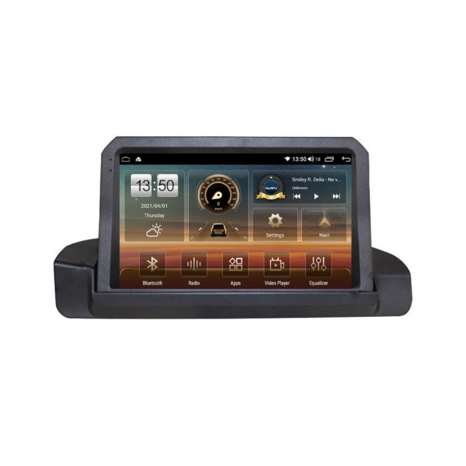 Navigatie dedicata cu Android BMW Seria 3 (E90) 2004 - 2013, 6GB RAM, Radio GPS Dual Zone, Display HD QLED 9'' Touchscreen, Internet Wi-Fi si slot SIM 4G, Bluetooth, MirrorLink, USB