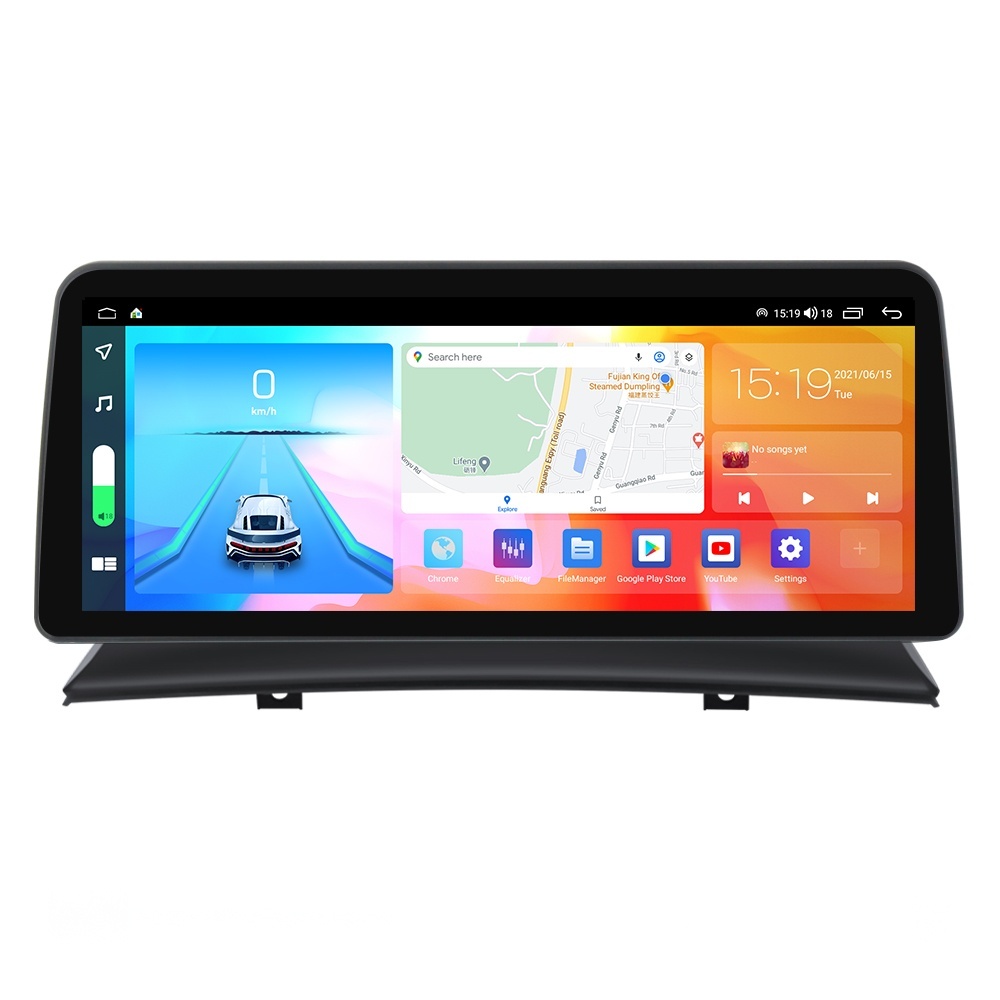 Navigatie dedicata cu Android BMW X3 (E83) 2003 - 2011, 4GB RAM, Radio GPS Dual Zone, Display QLED 12.3" Touchscreen, Internet Wi-Fi si slot SIM 4G, Bluetooth, MirrorLink, USB