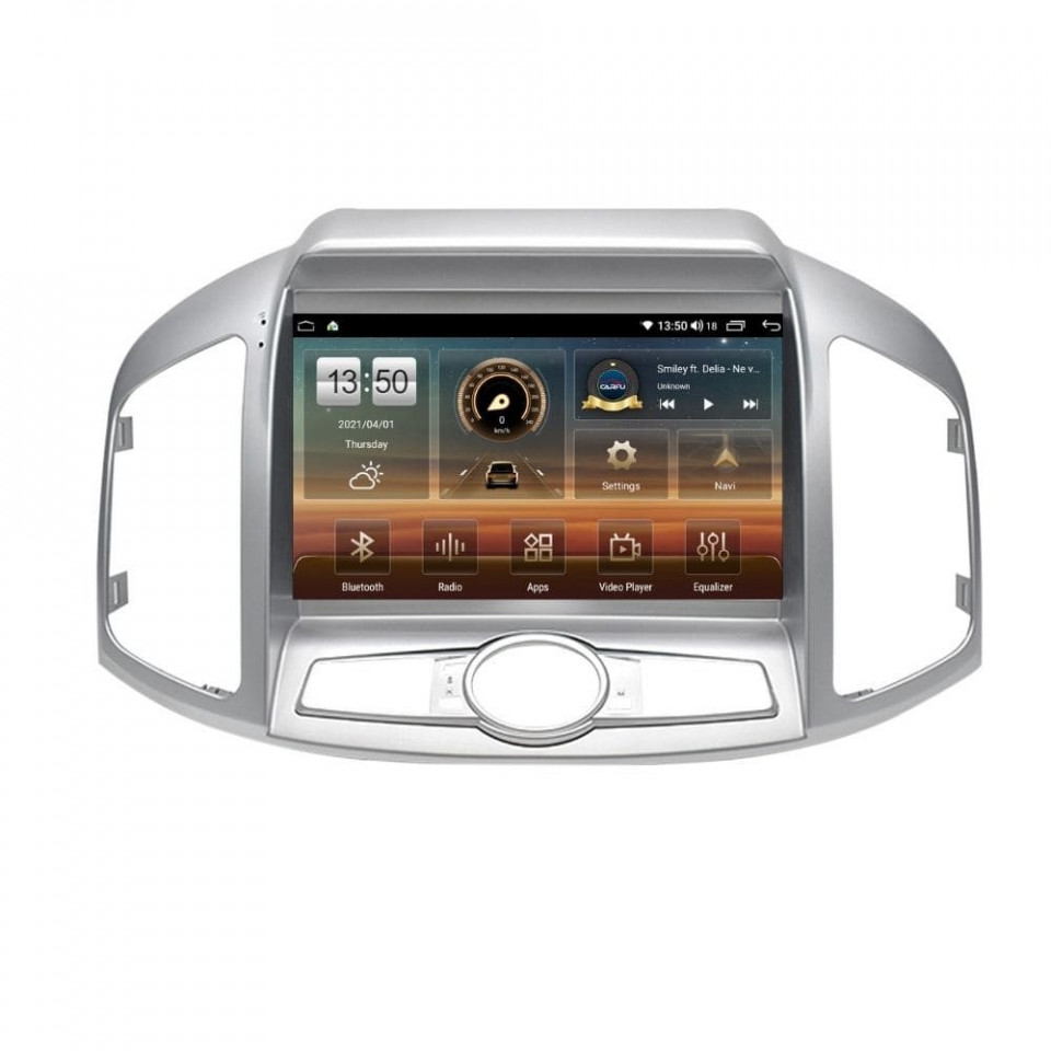 Navigatie dedicata cu Android Chevrolet Captiva 2011 - 2016, 6GB RAM, Radio GPS Dual Zone, Display HD QLED 9" Touchscreen, Internet Wi-Fi si slot SIM 4G, Bluetooth, MirrorLink, USB