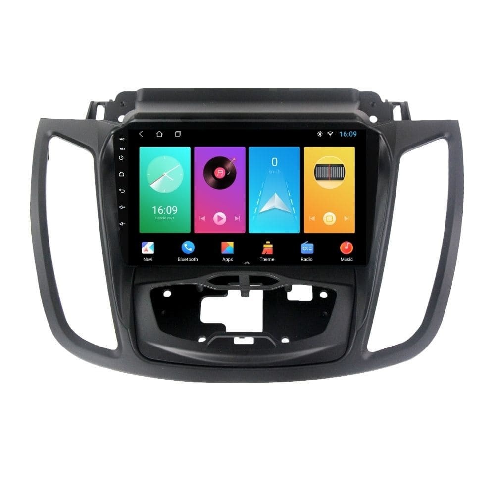 Navigatie dedicata cu Android Ford Kuga II 2012 - 2019 cu navigatie originala, 2GB RAM, Radio GPS Dual Zone, Display HD IPS 9" Touchscreen, Internet Wi-Fi, Bluetooth, MirrorLink, USB